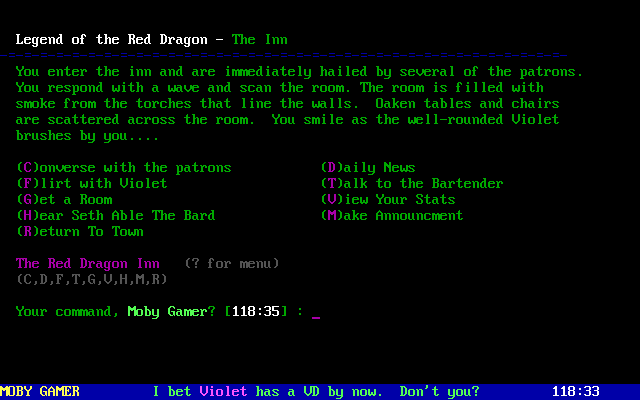 LORD The Red Dragon Inn