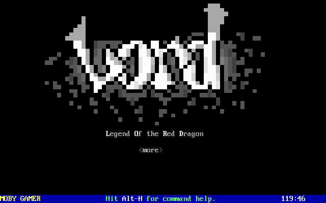 LORD title splash screen